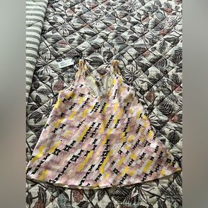 M Missoni logo tank top